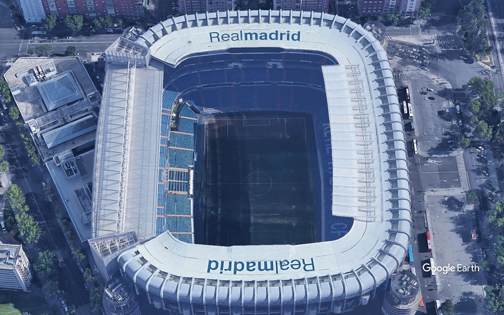 皇马伯纳乌球场,再次开启上帝视野_哔哩哔哩_bilibili