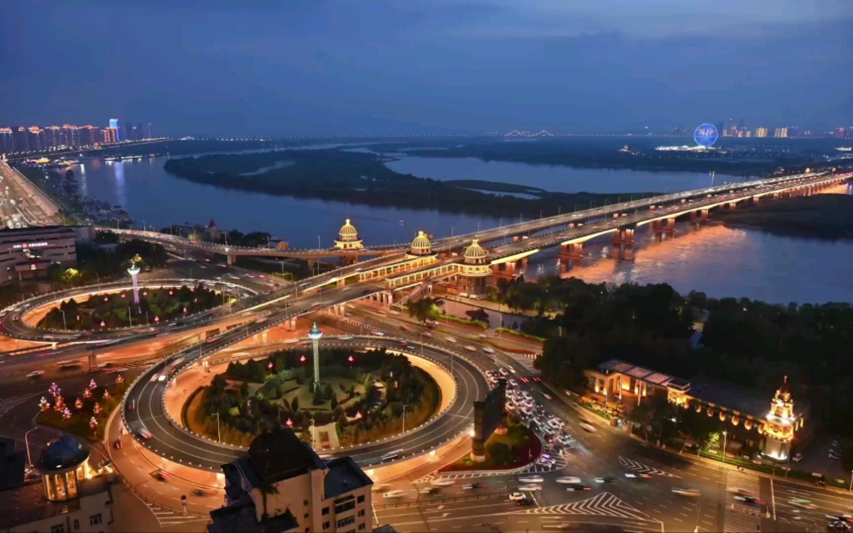 哈尔滨公路大桥延时