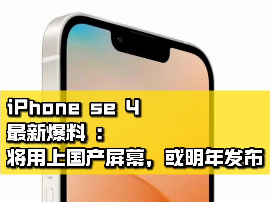 iphone se 4目测有点良心,但不多哔哩哔哩bilibili