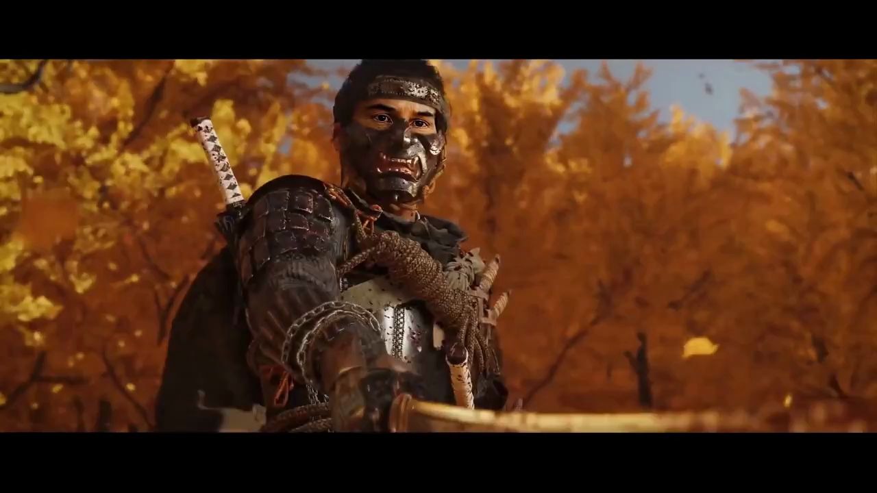 粉丝将《对马岛之鬼》境井仁换脸成基努·里维斯无胡须形象