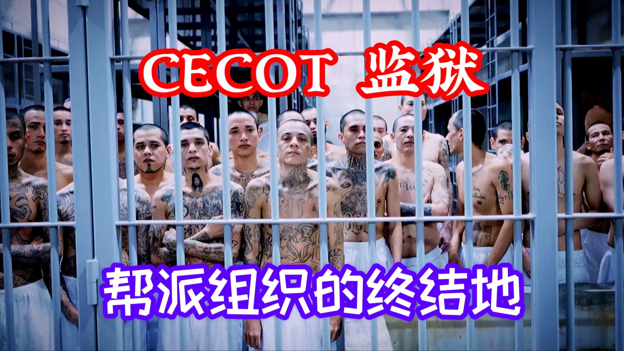 萨尔瓦多的超级监狱“CECOT”,也被称为恐怖主义禁闭中心!哔哩哔哩bilibili