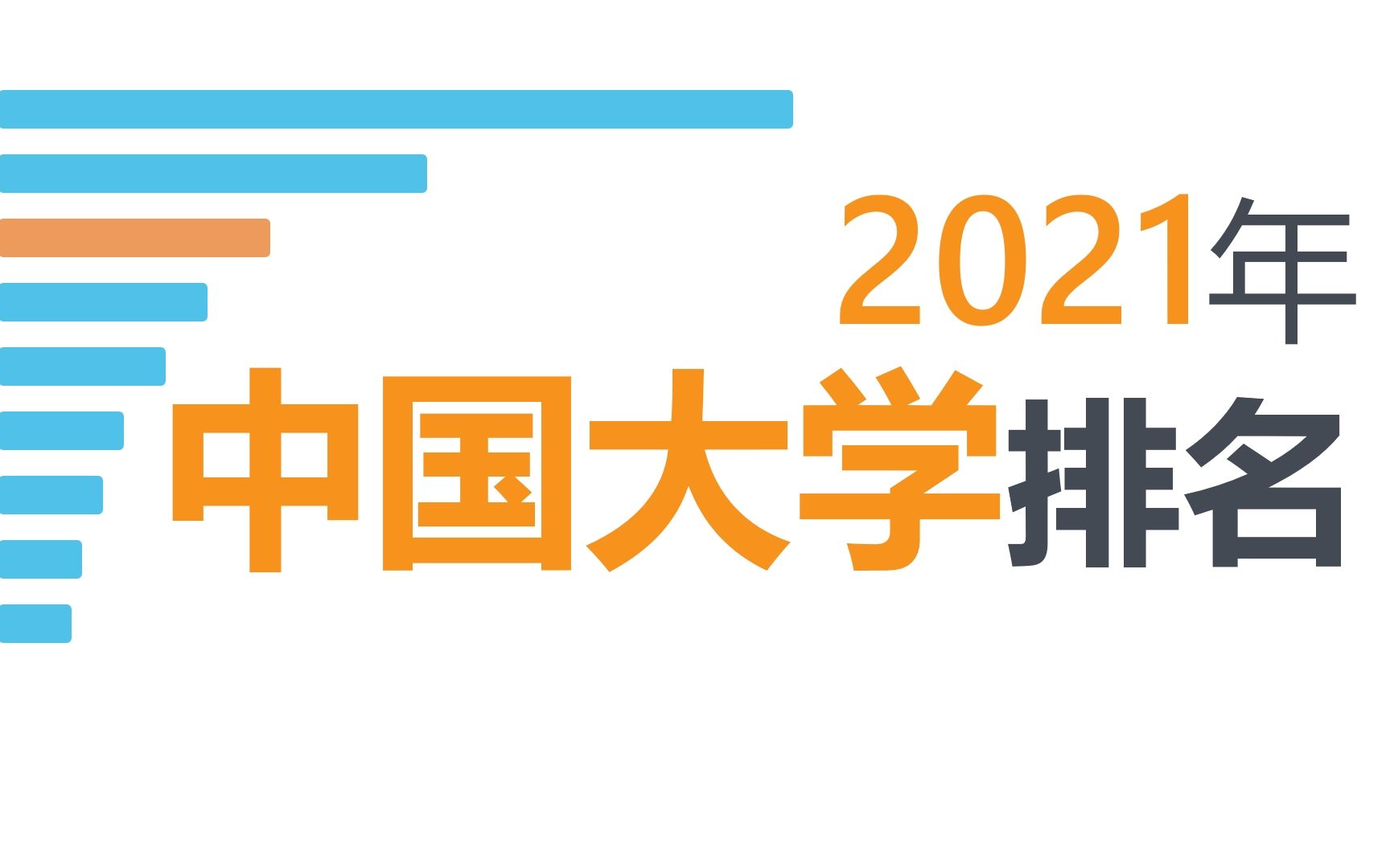 2021年最新中国大学排名,你的学校排第几?哔哩哔哩bilibili