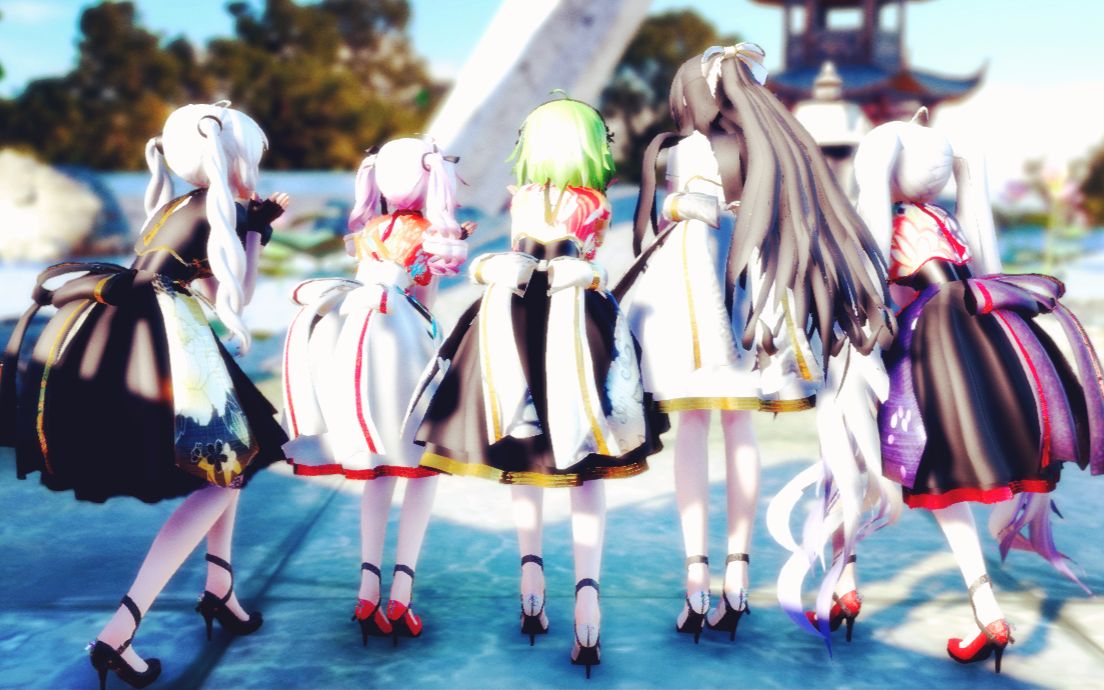 【可爱到留鼻血】5人·随心所欲mercy·超可爱的小裙子又来啦!