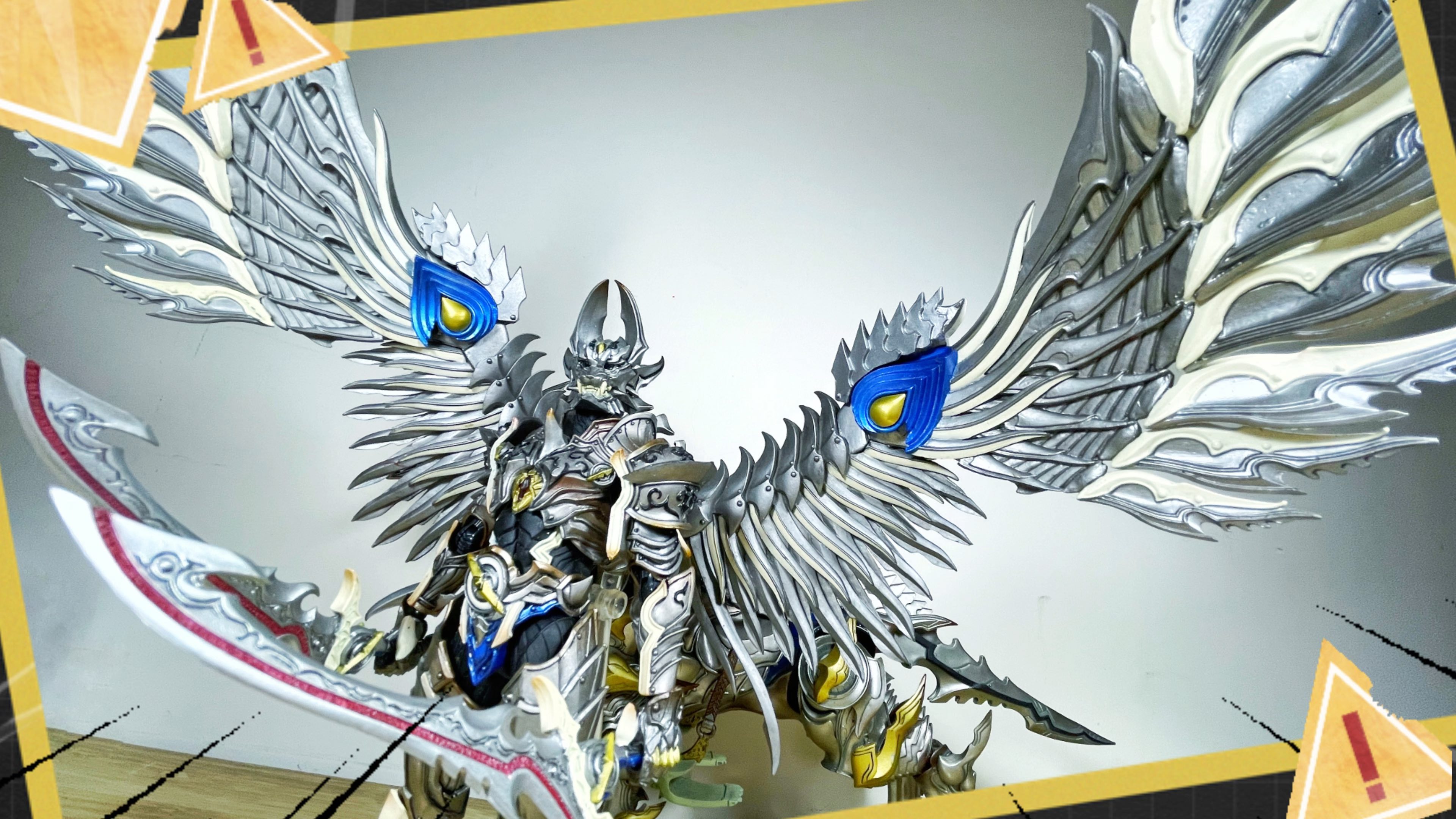 魔戒可动 翼人绝狼zero&魔导马 银牙