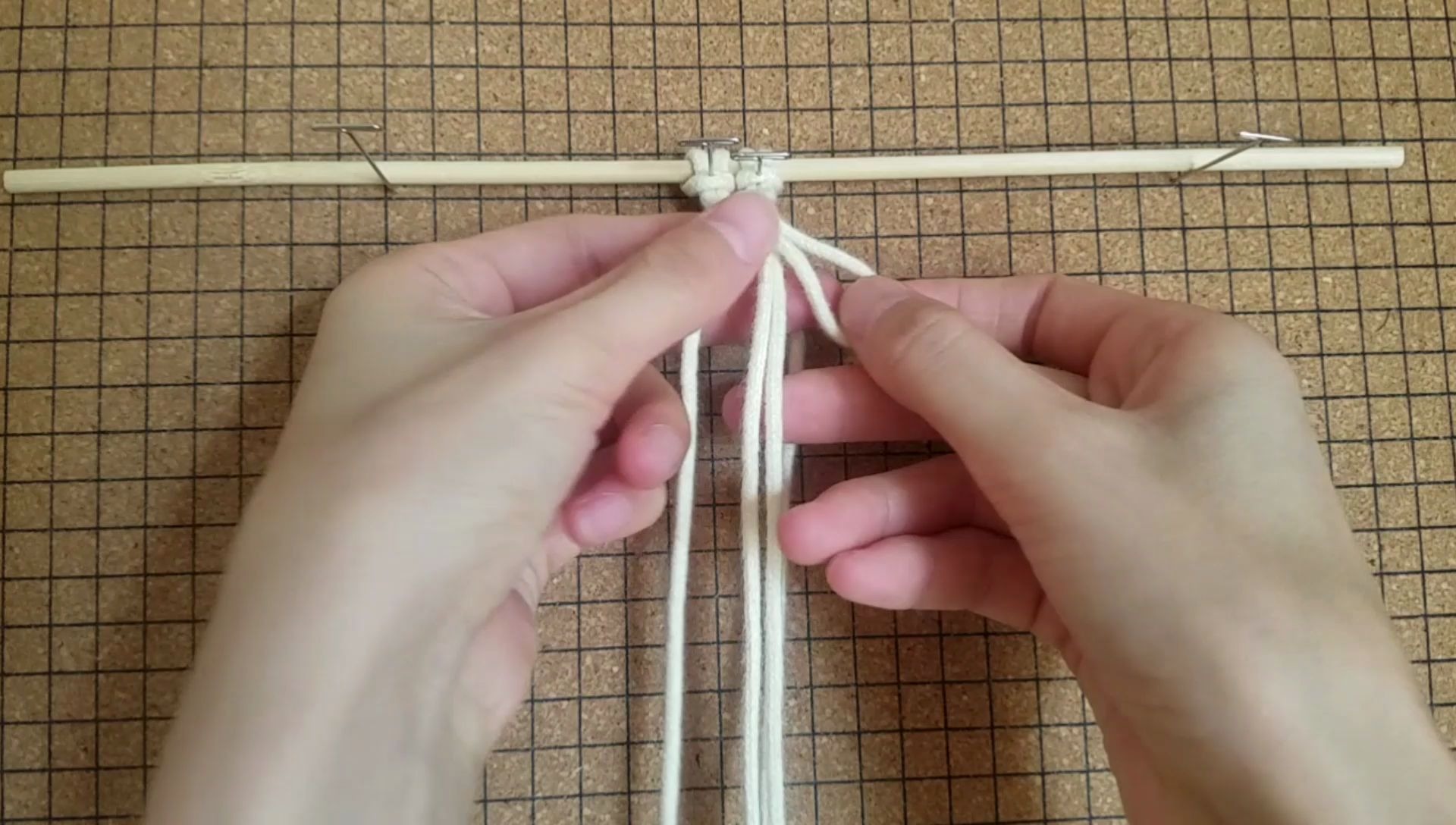 macrame基础# 31-友谊结