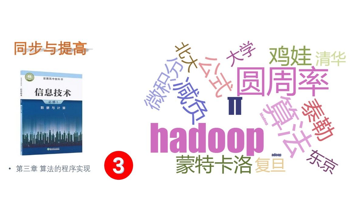 圆周率、减负、算法和Hadoop (3)  泰勒级数法求圆周率的python实现  浙教2019版高中信息技术哔哩哔哩bilibili