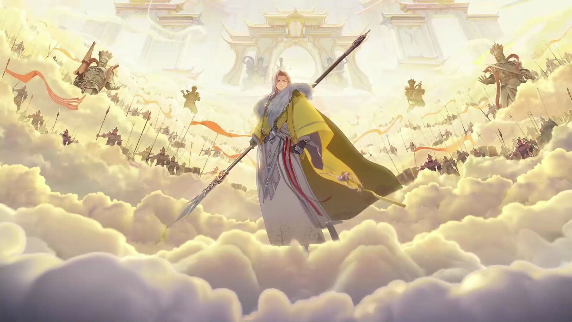 国风新游:笔绘西行超燃cg,经典对决:孙悟空大战二郎神