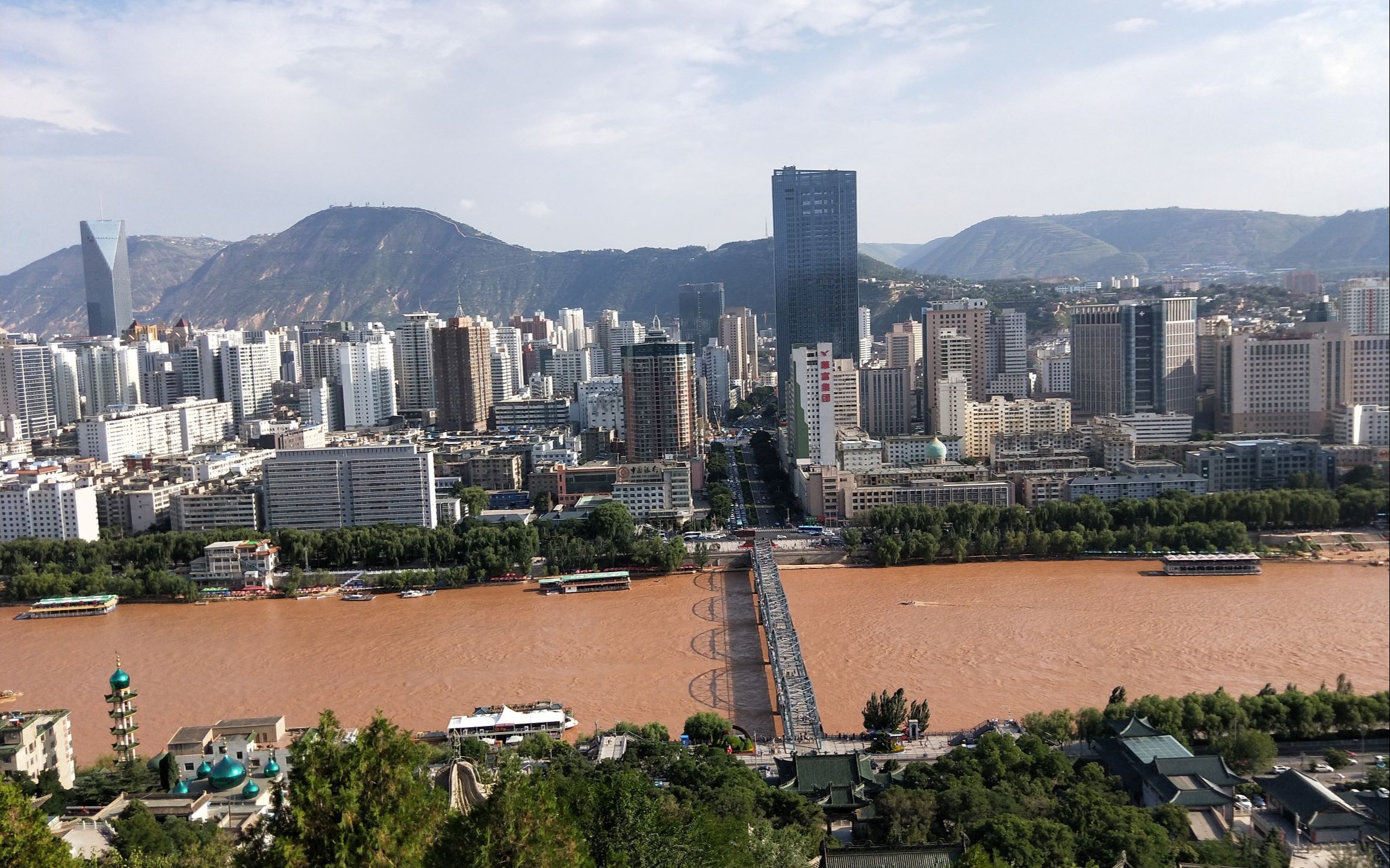 兰州白塔山黄河缆车pov_哔哩哔哩_bilibili