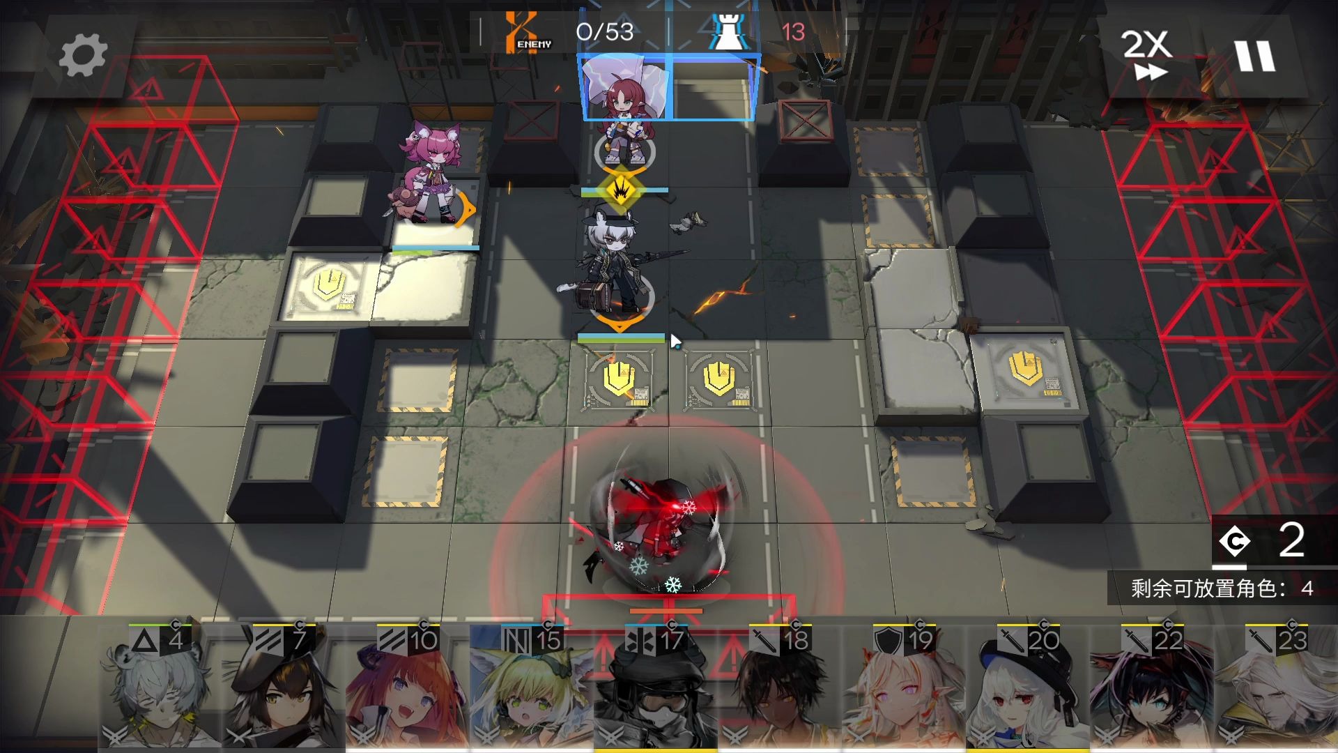 【明日方舟】鲨鲨:墓碑,中门对干!