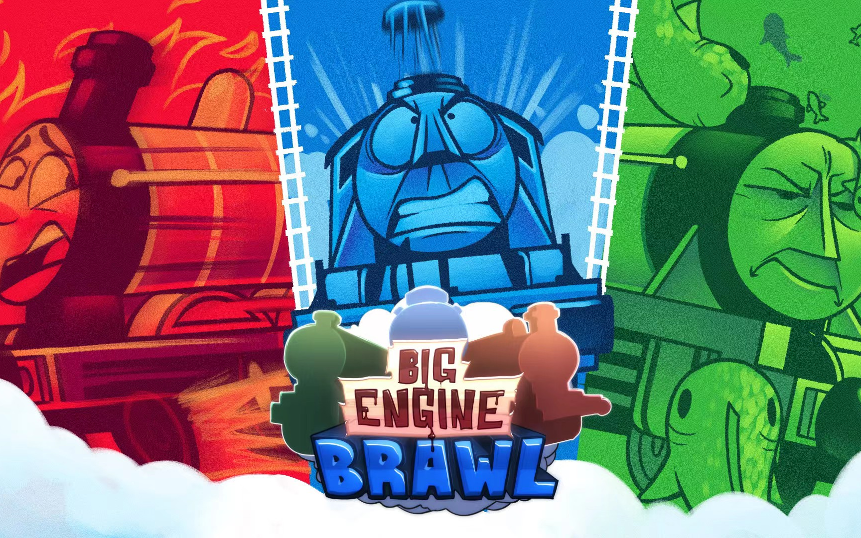 [图][中文字幕]对战托马斯小火车和他的朋友们！优质模组Big Engine Brawl全流程