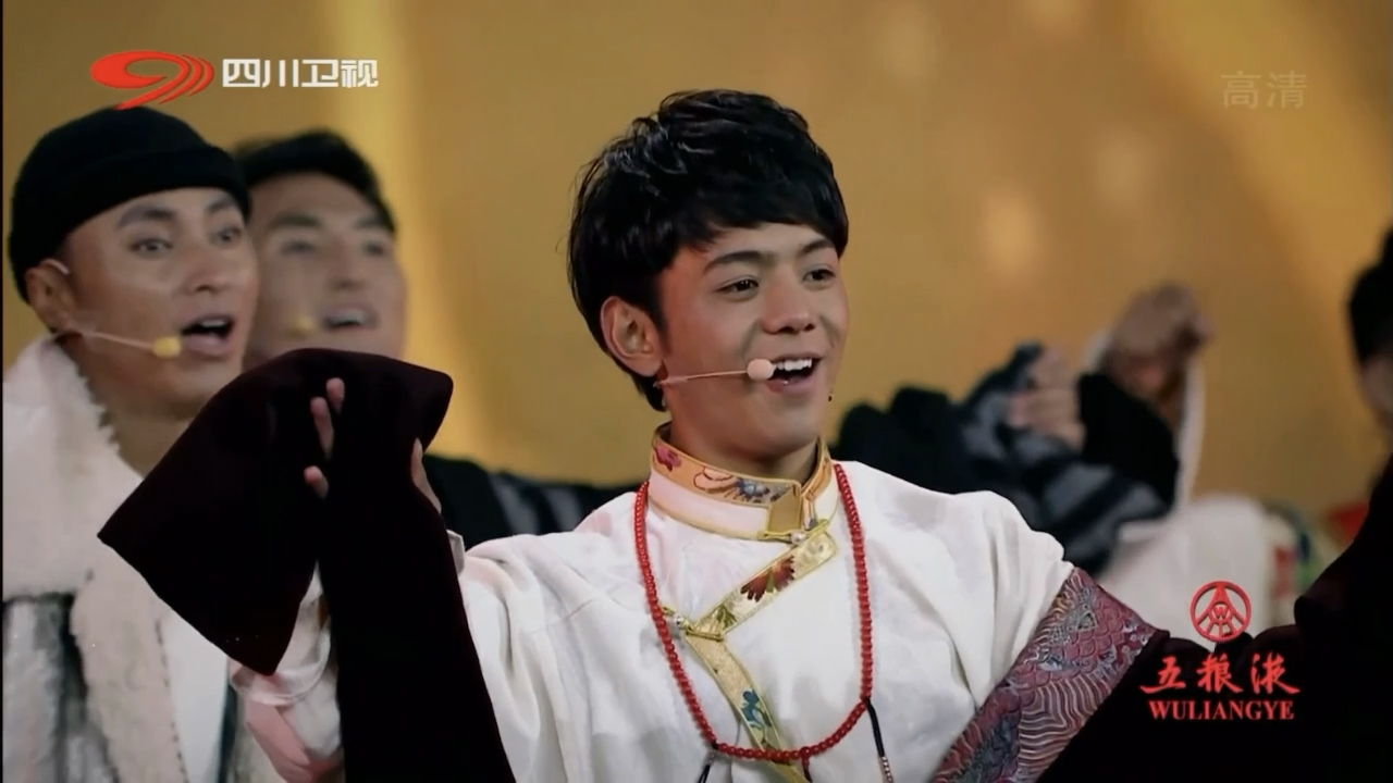 丁真四川卫视花开天下国韵晚会丁真