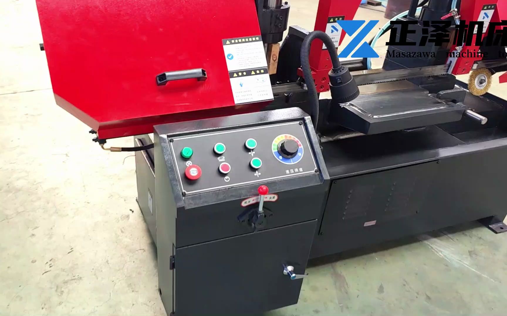 g4240金属带锯床 加强夹紧体 加强导腿 便宜耐用