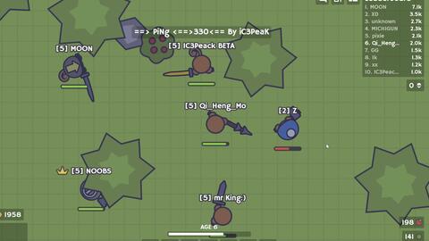 Moomoo.io - Obtaining All Ruby Weapons in a Single Server (Moomoo.io  Challenge) 