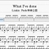 《What I've Done》- Linkin Park 林肯公园 动态鼓谱 架子鼓教学