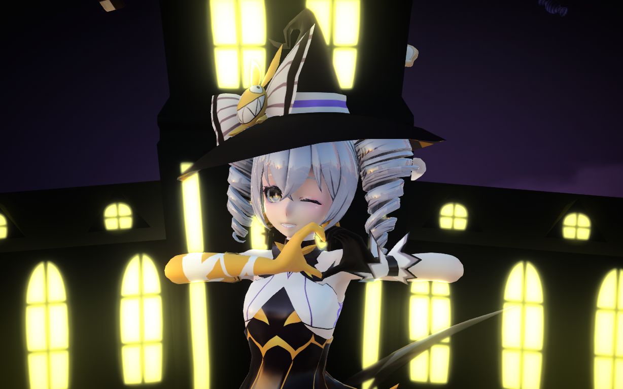 【崩坏3mmd】超清60帧 黄昏魔女的happy halloween!