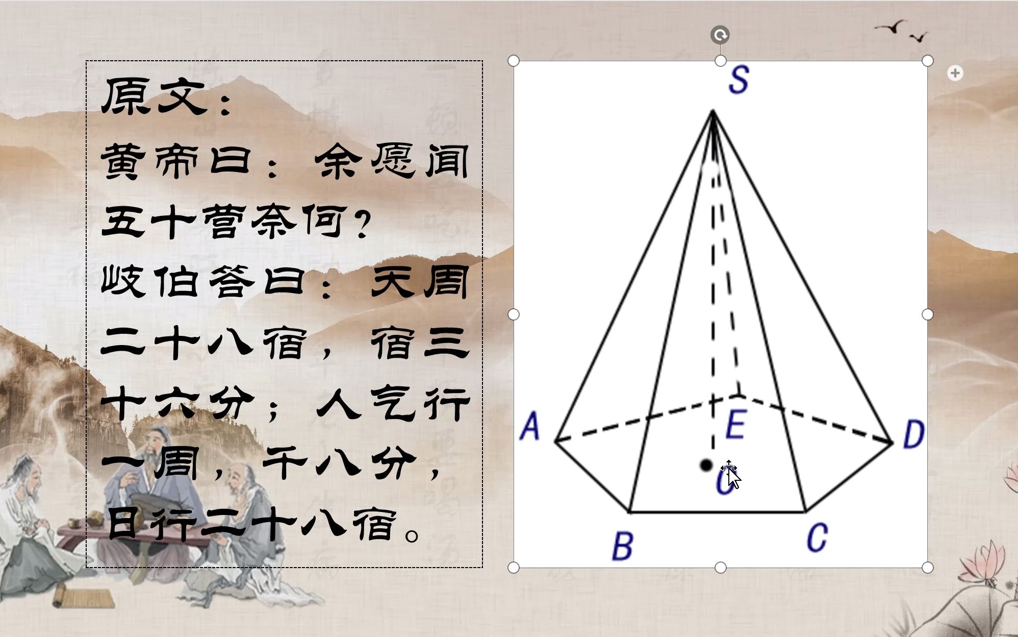 [图]灵枢之五十营：星宿与经脉运行