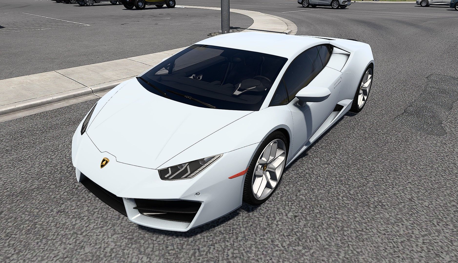 欧美卡通用mod:兰博基尼huracan lp 580-2 2017 v1.8 1.49