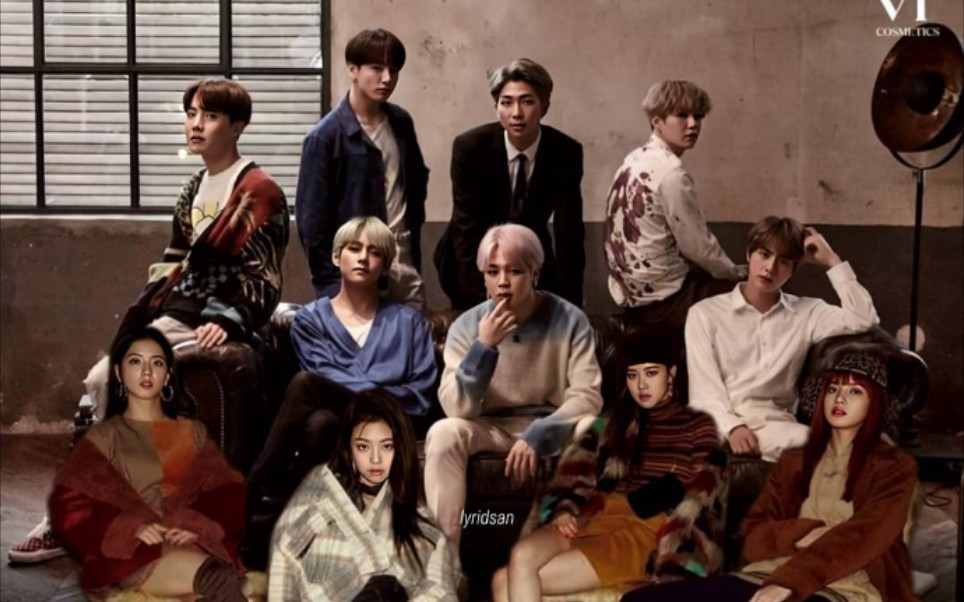 bts & blackpink whistle remix version 2018_哔哩哔哩_bilibili