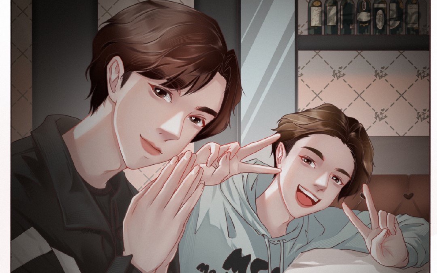 【markgun/甜橙cp】白天叫哥哥,晚上哥哥叫