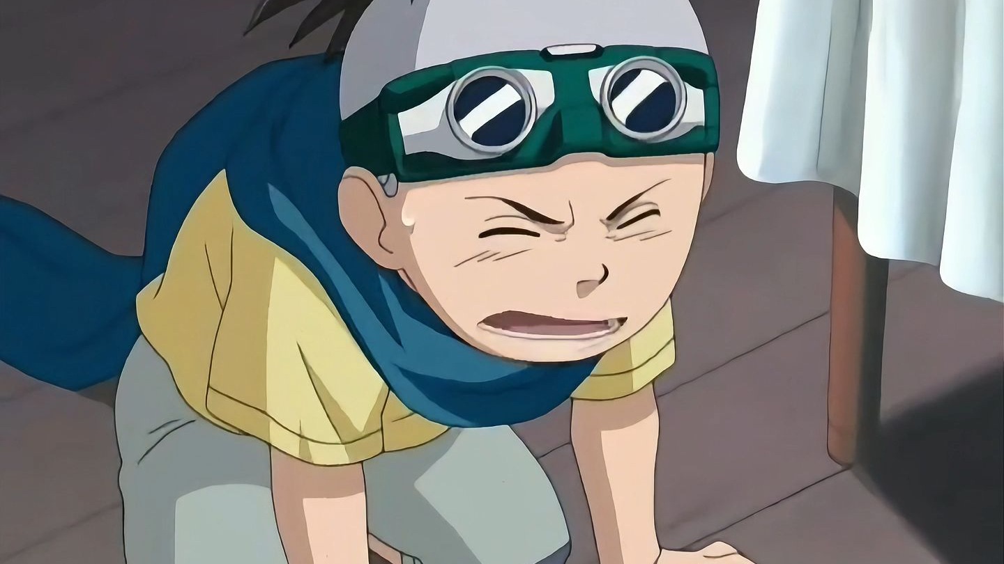 木叶丸为了喜欢的女孩子向鸣人下跪