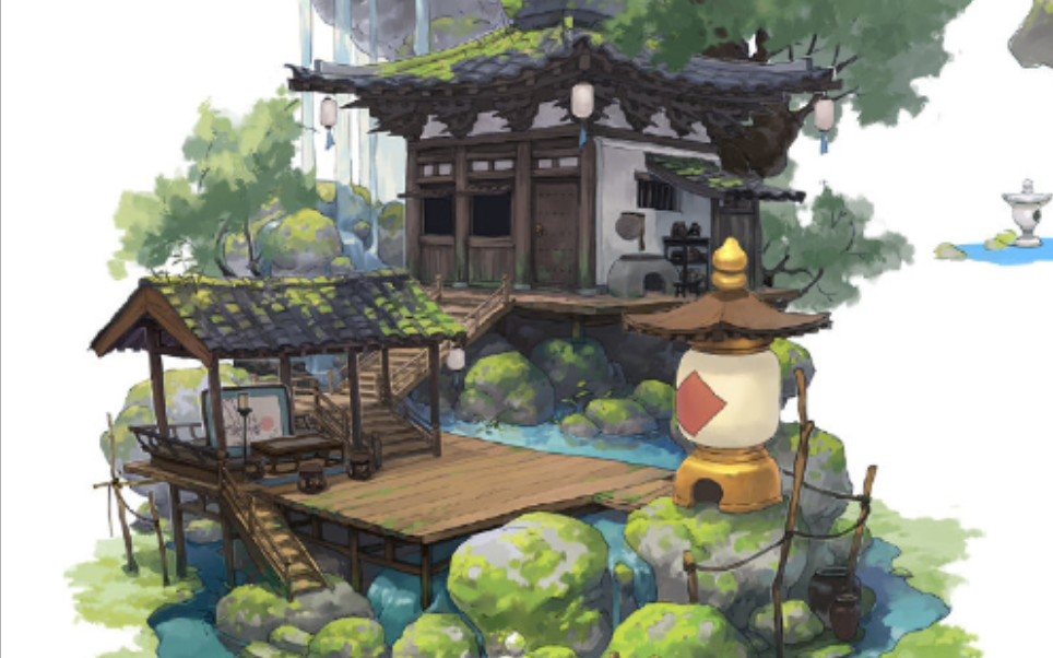 【一梦江湖家园】罗小黑战记——无限大人的小屋仿建