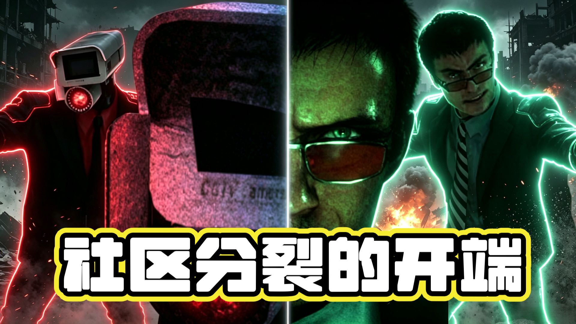 马桶人原作80集，将成为社区分裂的开始......