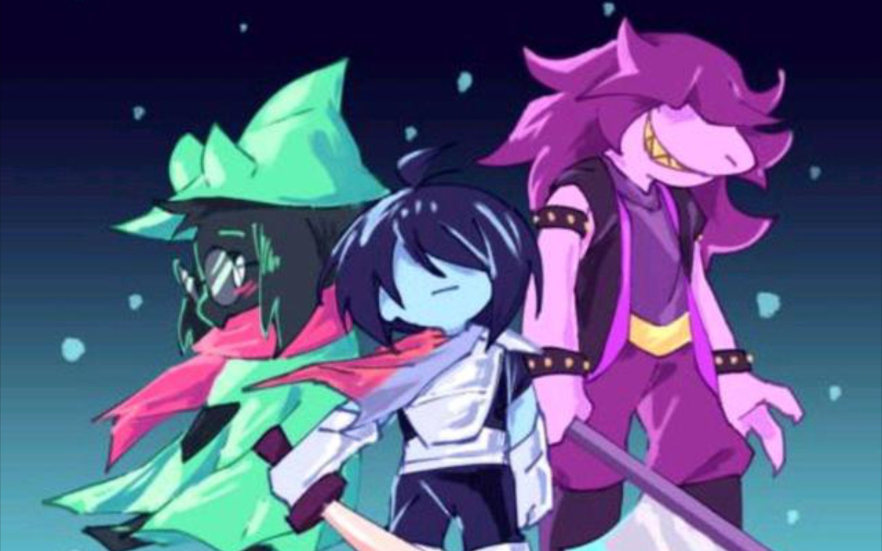 【三角符文/deltarune/dr】暴力斧手susie