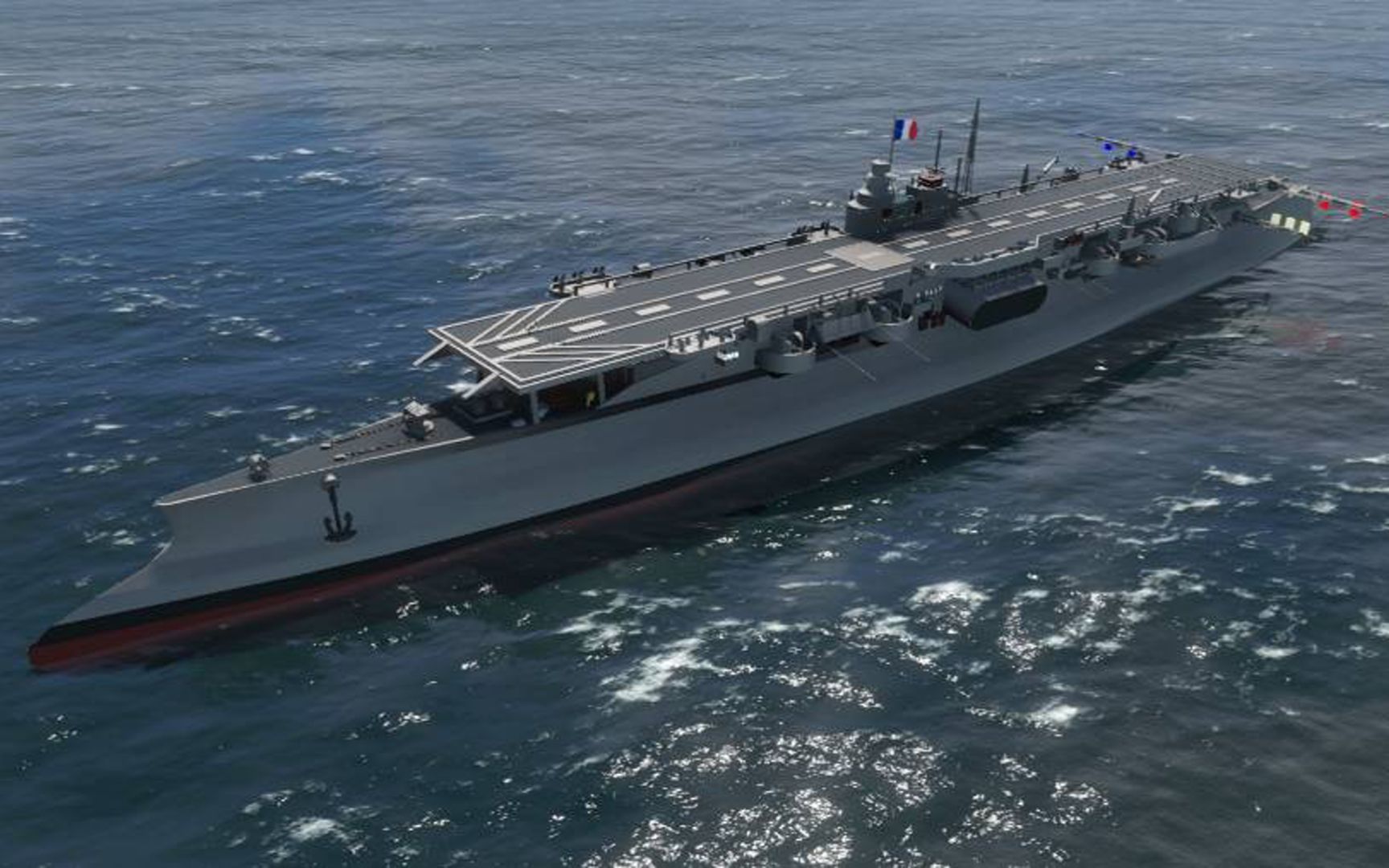 暴怒号和龙骧号的创作混合体——边疆保卫者号航战