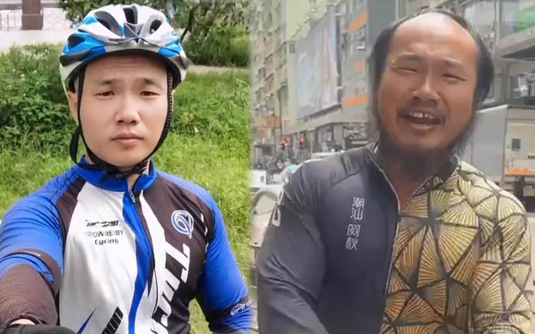 网红阿秋在香港车被偷,走过32个省份首次丢车,三年帅哥变老头