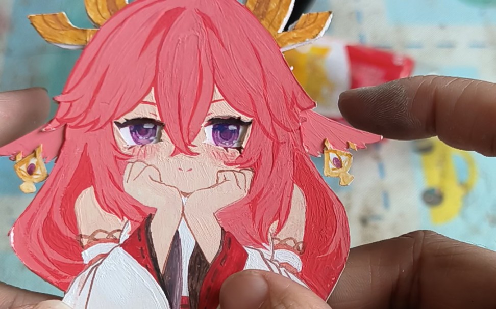[B站] 老婆对我wink~