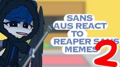Undertale Reacts to Reaper!Sans Vs Geno!Sans(Gacha Club)_单机游戏