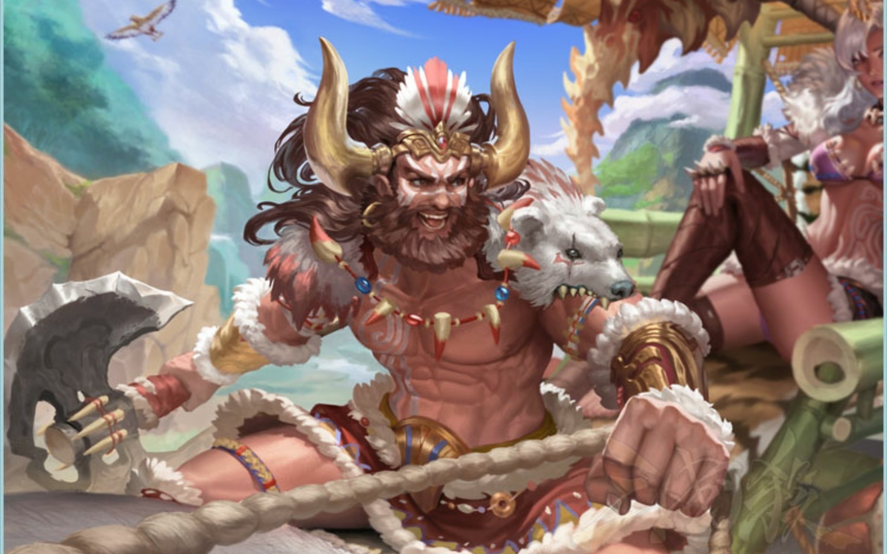 乱世夫妻,祝融 孟获