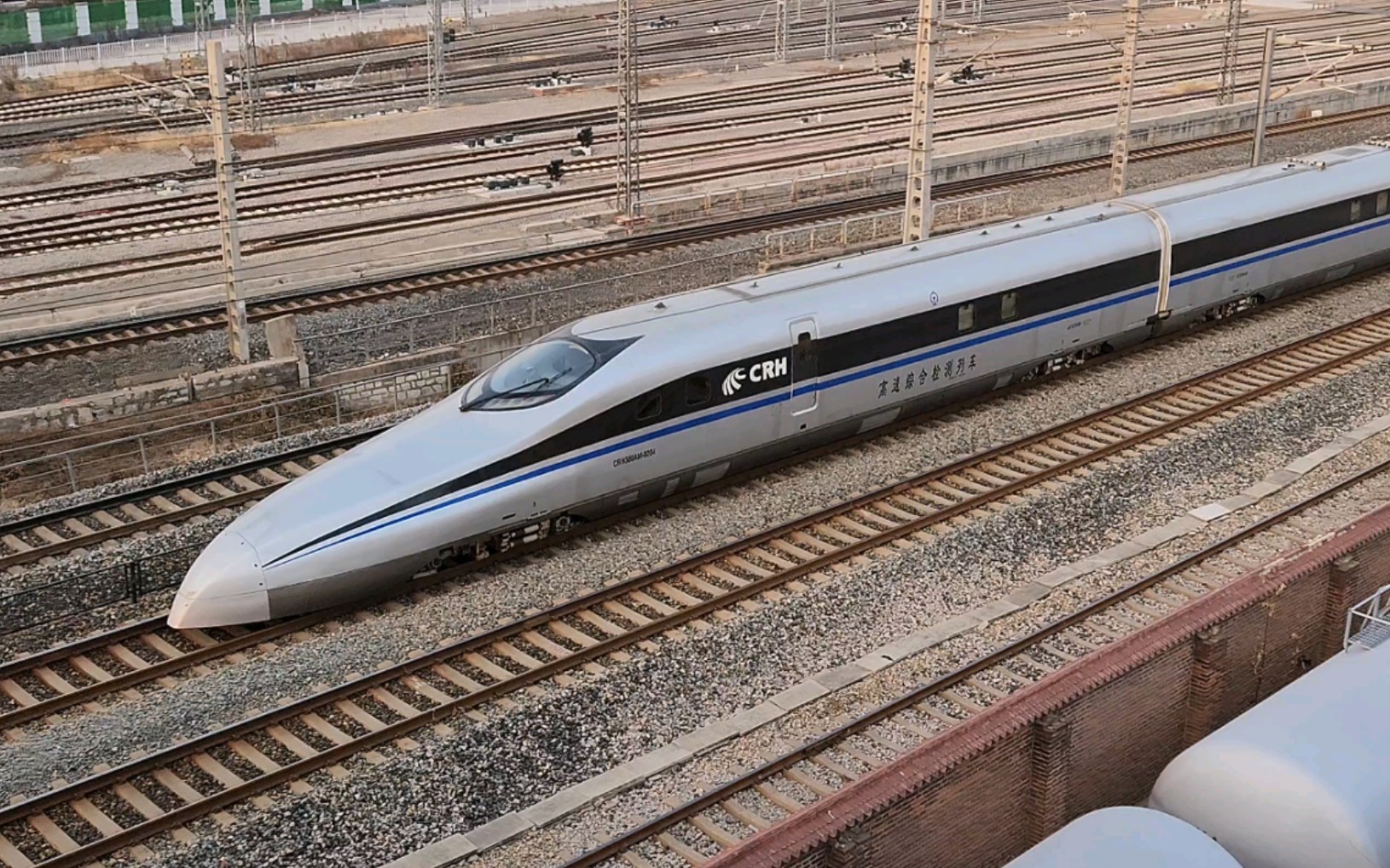 【铁路】crh380am-0204担当dj672次通过经六路