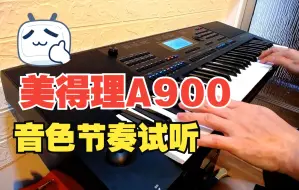 下载视频: 美得理最新A900电子琴音色节奏试听，来听听过不过瘾？