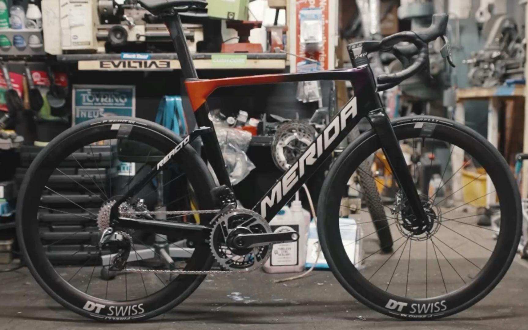 roadbikemeridareacto9000e公路车组装视频202154