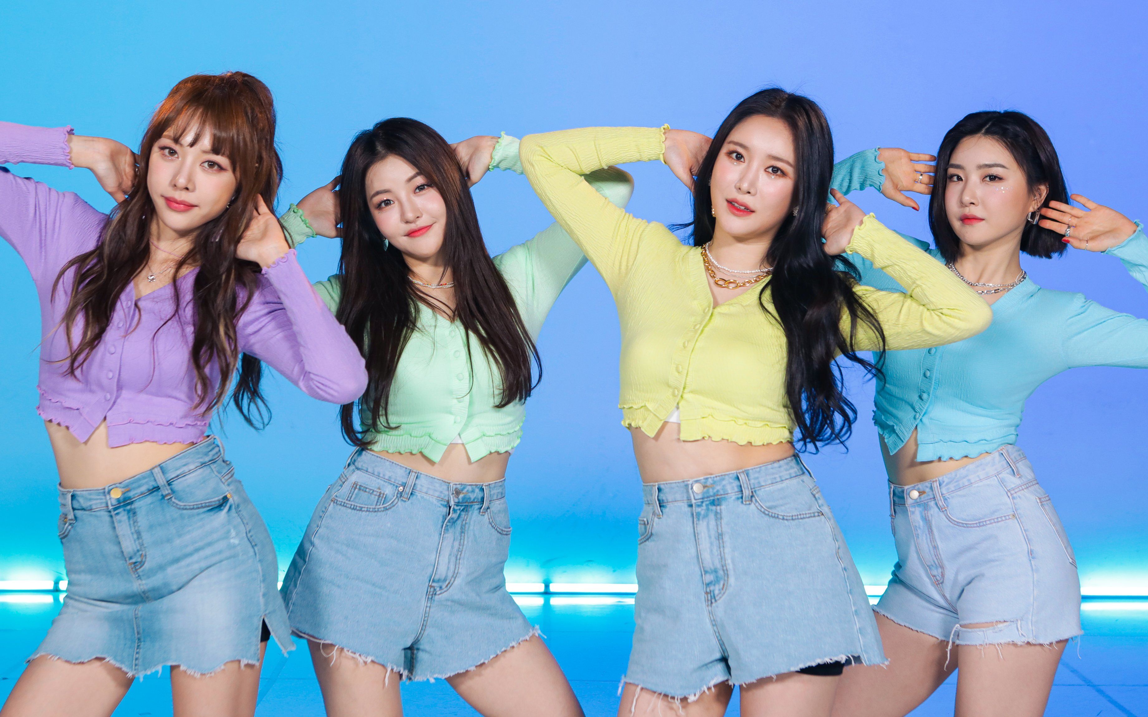 210311 brave girls - rollin 舞台直拍 (mnet m!countdown)