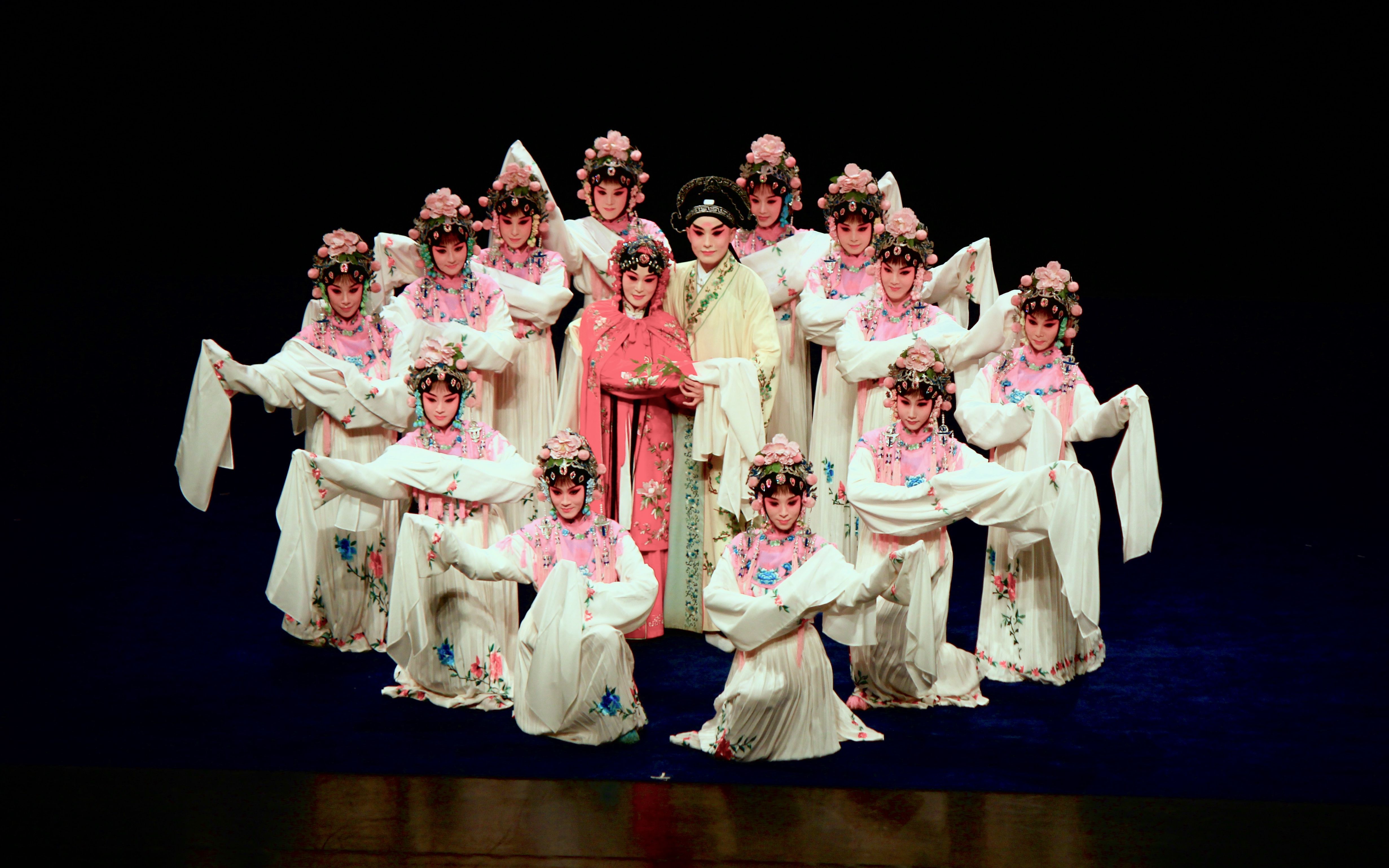 北大百年讲堂江苏省昆剧院牡丹亭演出谢幕