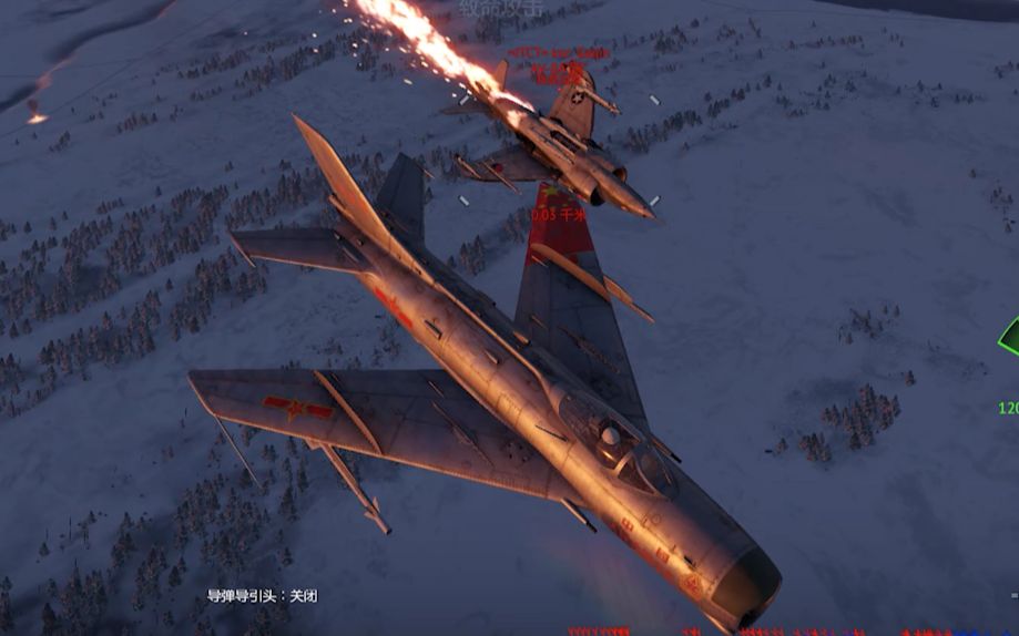 【战争雷霆集锦】黑暗中不屈的捍卫者 共和国的空中长枪-歼6甲