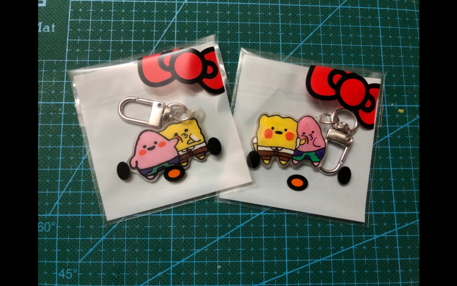 热缩片 情侣挂件