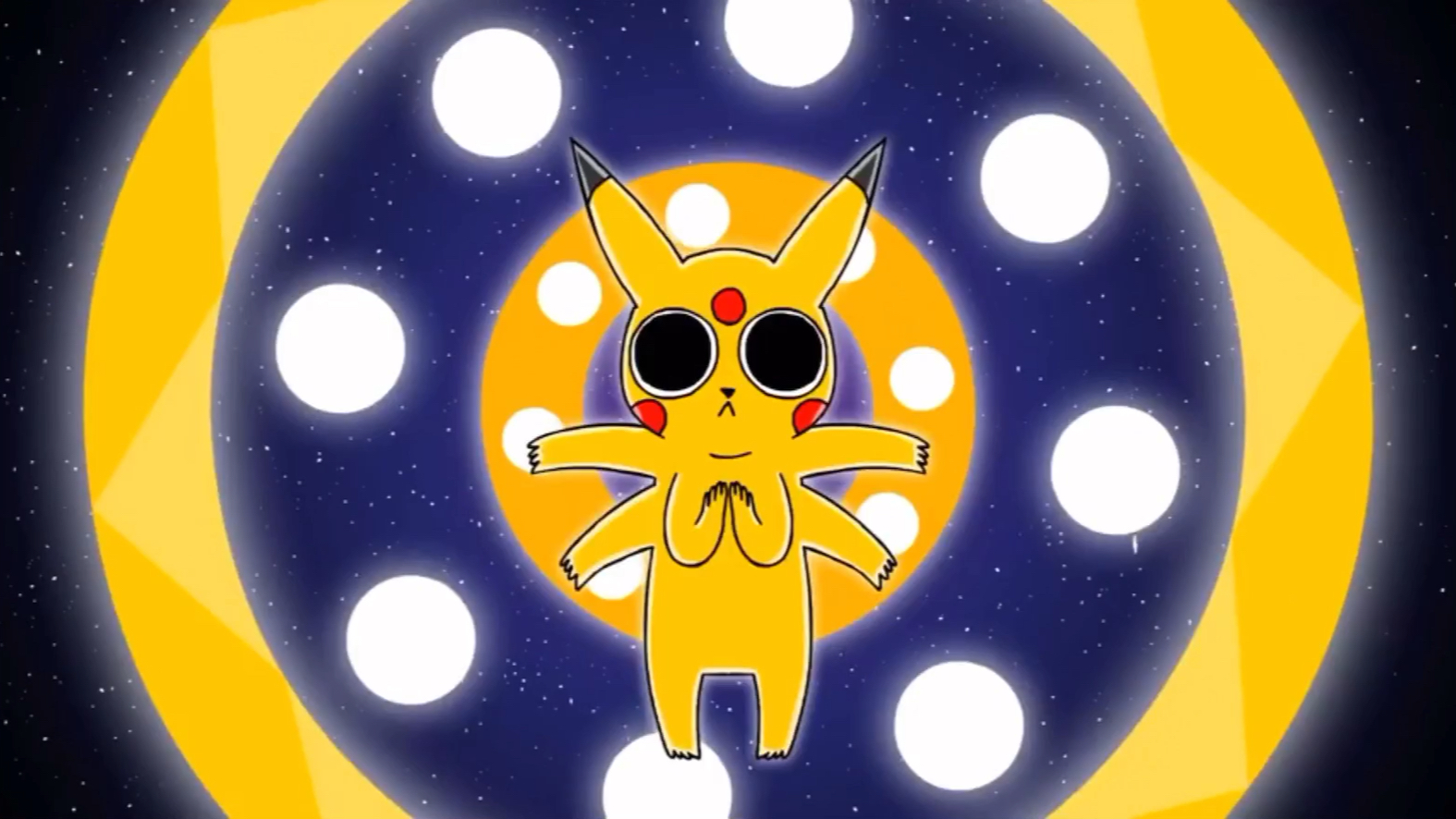 【迷幻宝可梦】比卡丘这样诡异的画风……我喜欢