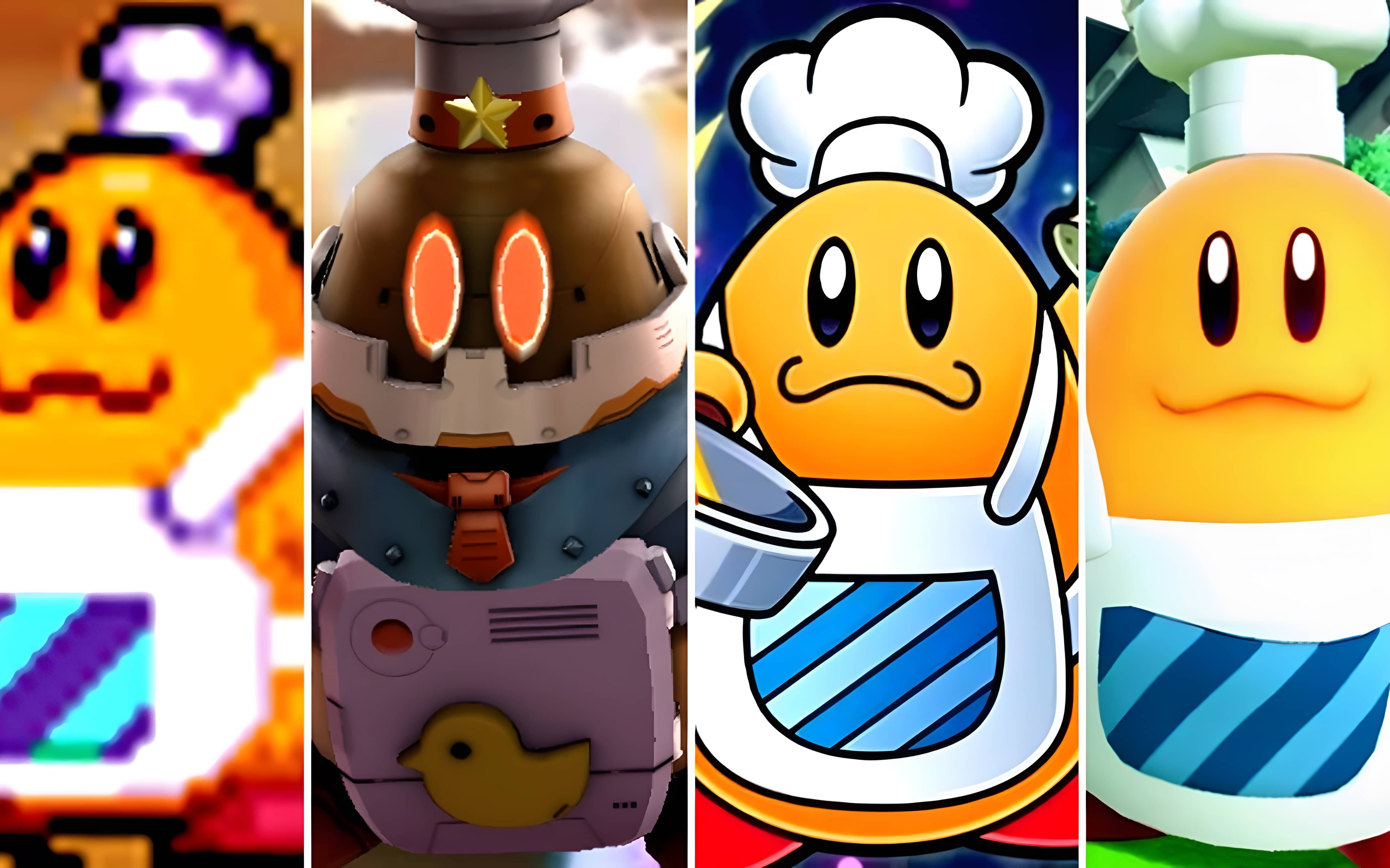 【剧透注意】历代《星之卡比》游戏里的"厨师川崎"