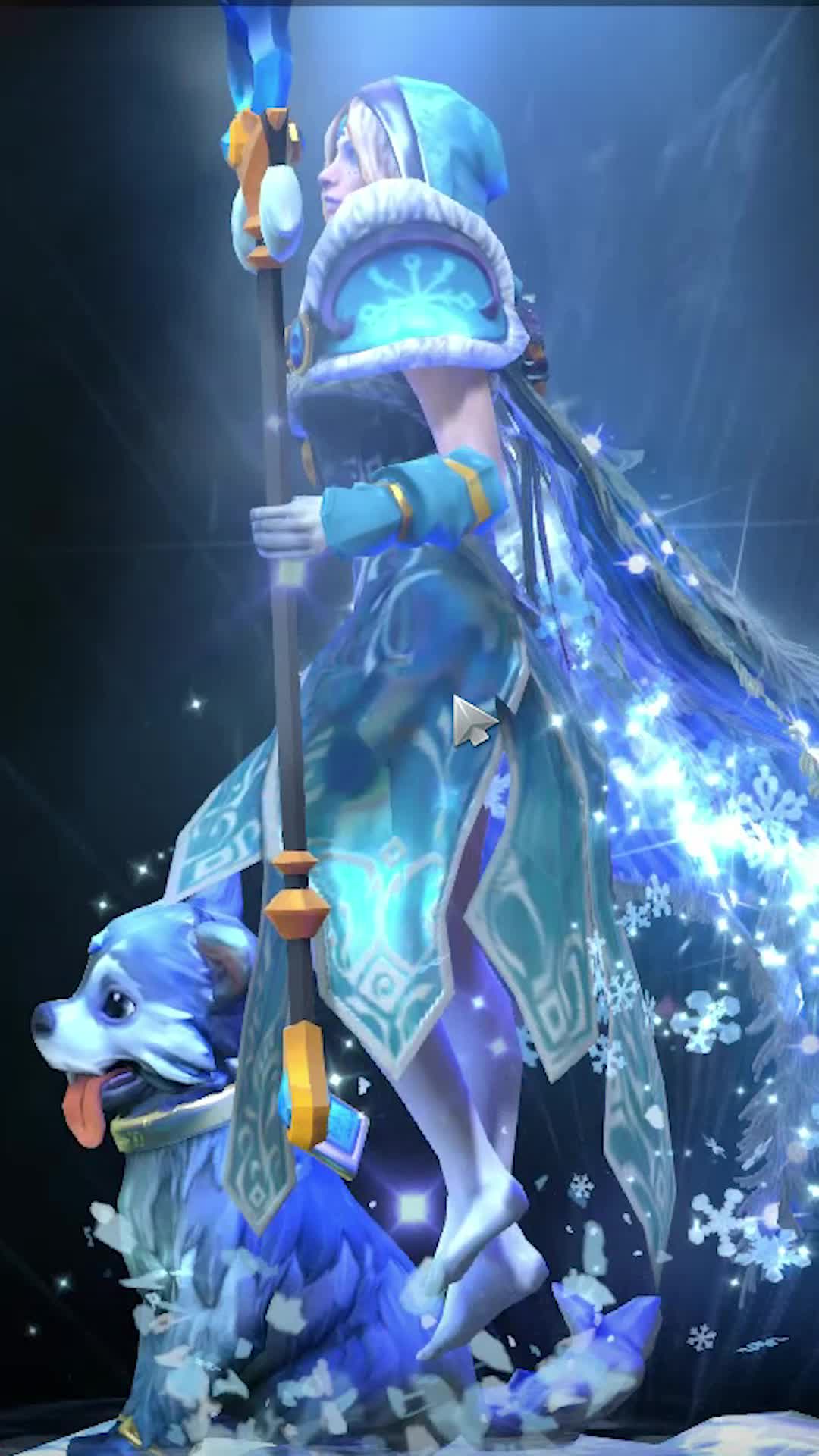 超级好看的冰女