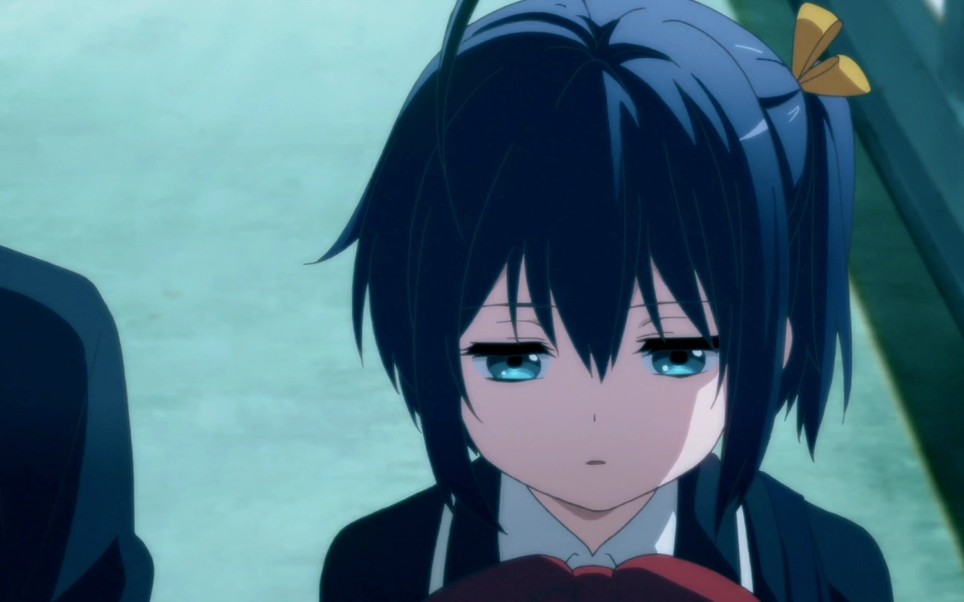 当六花摘下『眼罩』后.