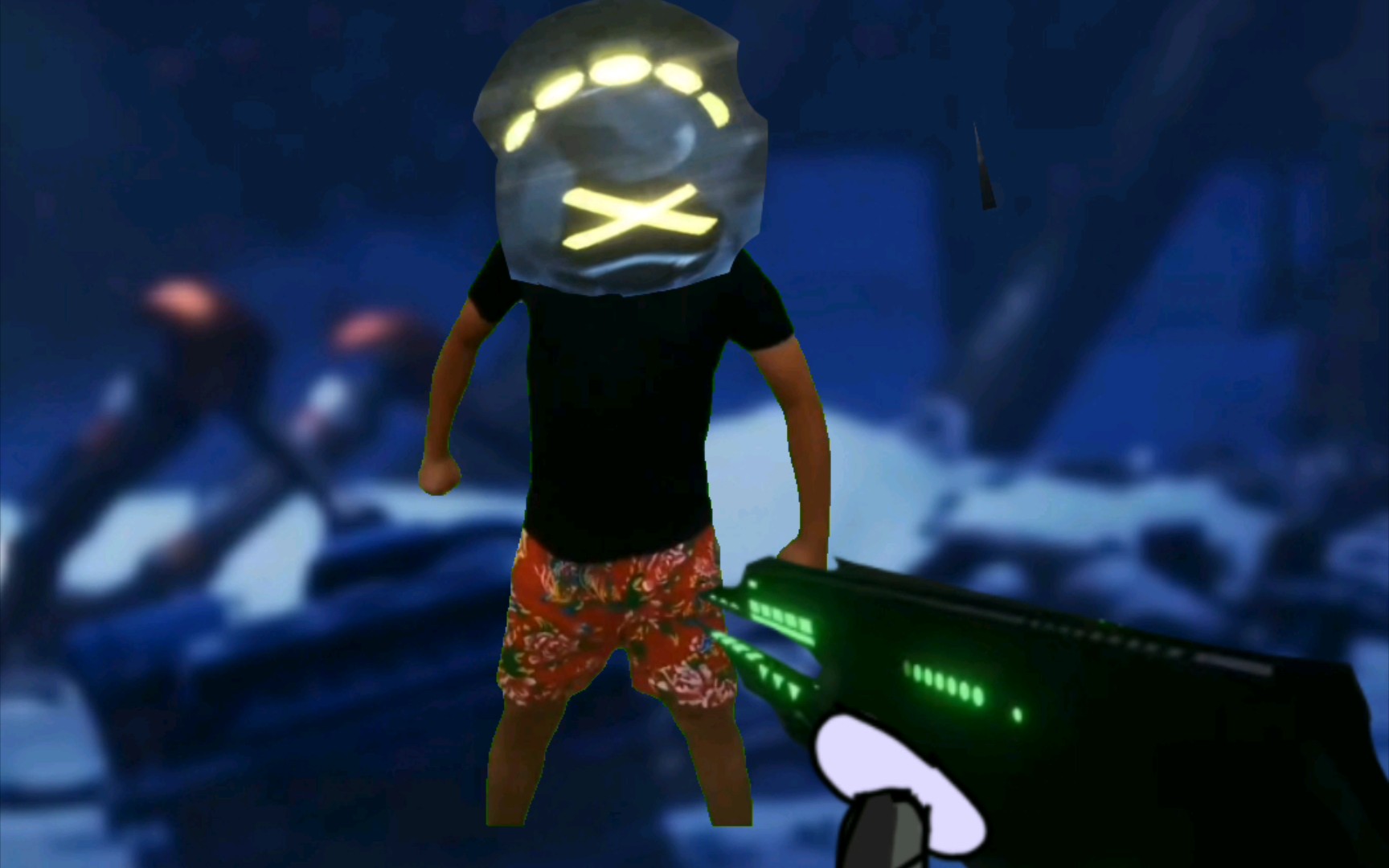 [无机杀手]n:汗流浃背了吧uzi