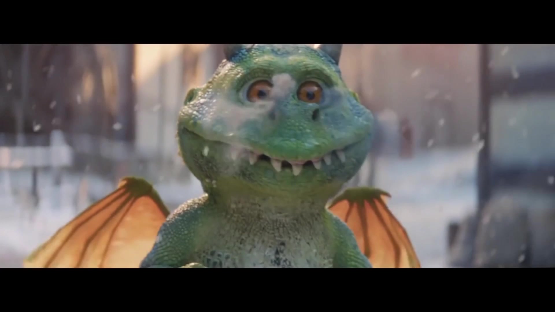 john lewis最新暖萌圣诞广告《喷火龙埃德加》