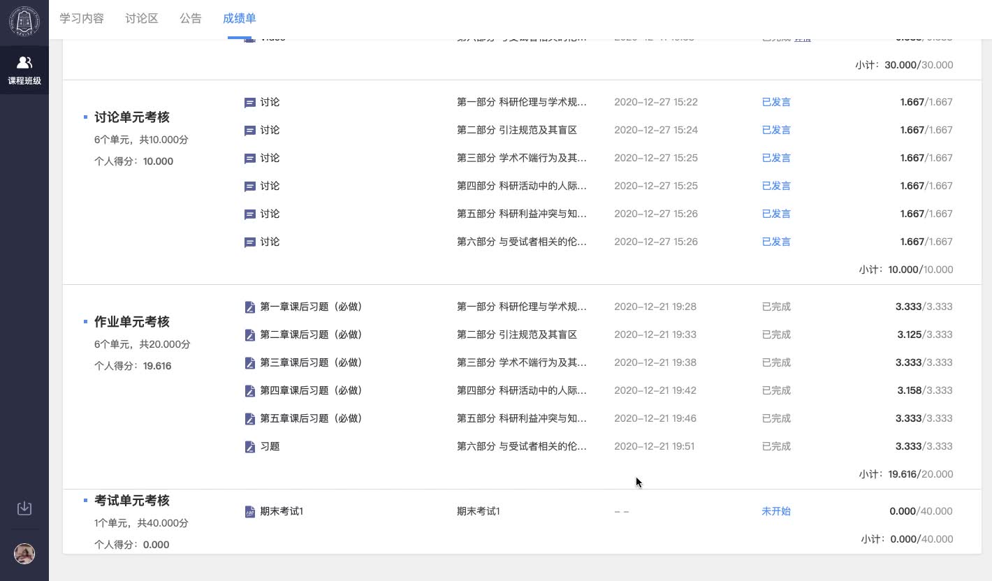 [图]《科研伦理与学术规范》网课课后题答案