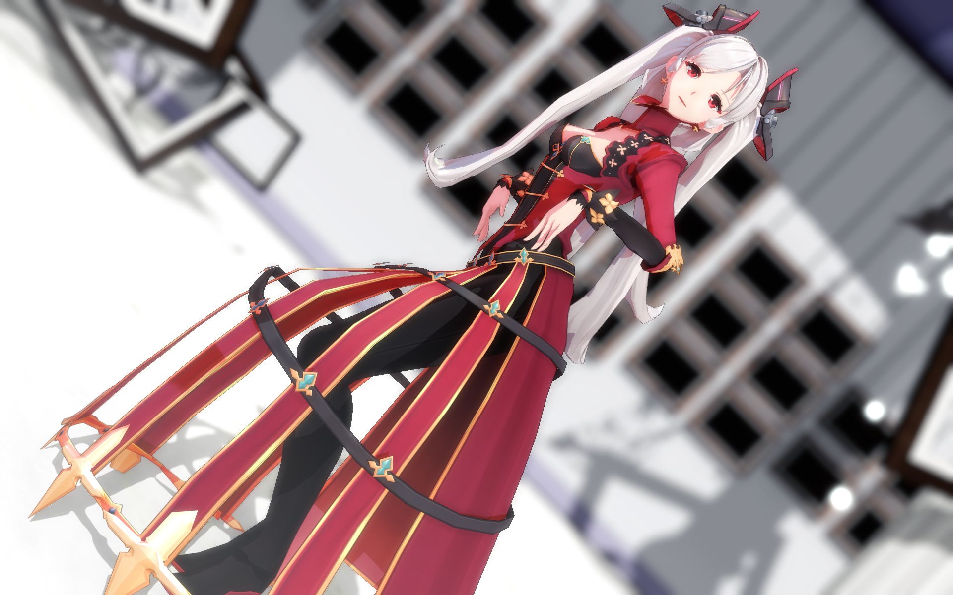 『mmd』苍蓝誓约 | 格奈森瑙 | 小鹿乱撞(第2撞)_哔哩哔哩_bilibili