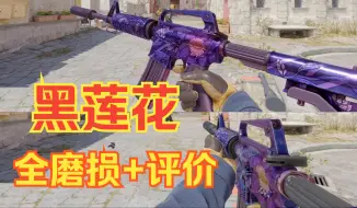 下载视频: 战痕比崭新都要美!【M4A1黑莲花】全磨损展示+评价，千瓦武器箱皮肤～(CS2皮肤推荐)