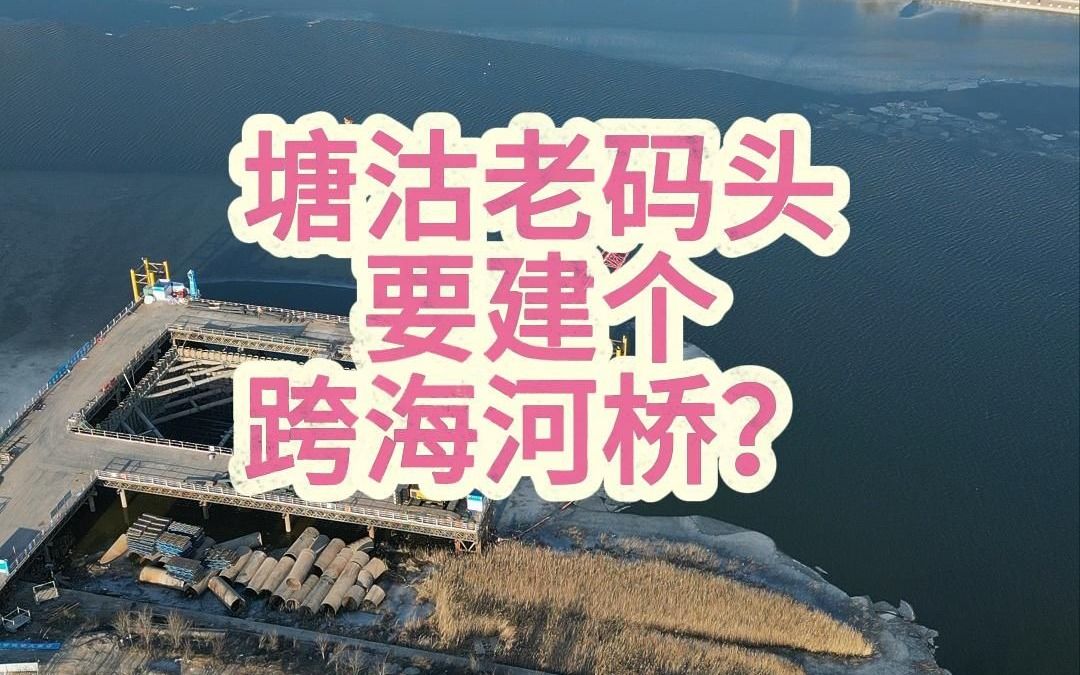 塘沽老码头要建个跨海河桥?哔哩哔哩bilibili