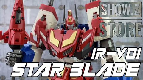 Iron Trans IR-V01 Star Blade Transformers Masterpiece Star Saber